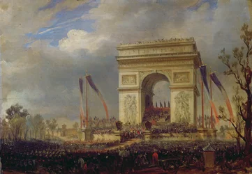 Fete de la Fraternite am Arc de Triomphe, Place de l